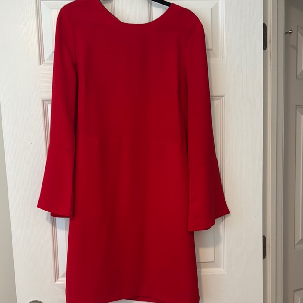 Elegant Red Dress- Banana Republic